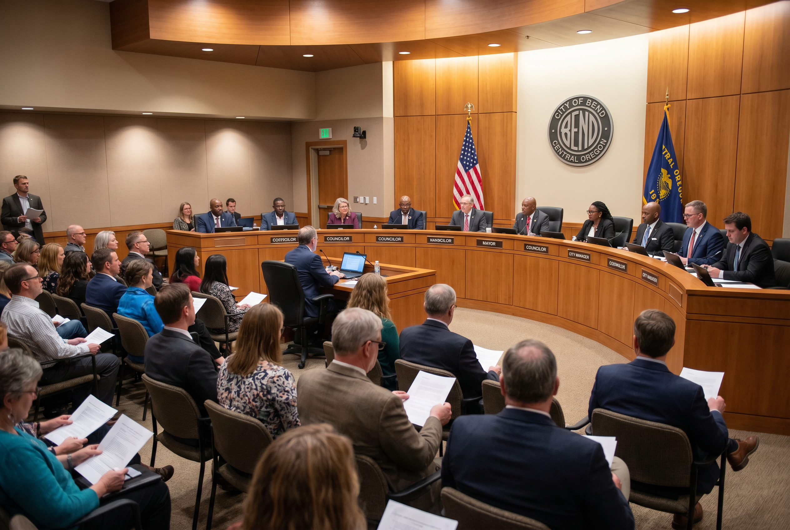 Central Oregon city council meeting — Public Entity Insurance